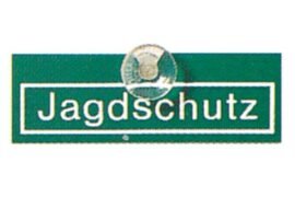 AKAH Schild Autoschild ''Jagdschutz''