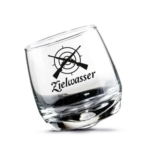AKAH Geschenkartikel Wackelglas ''Zielwasser''