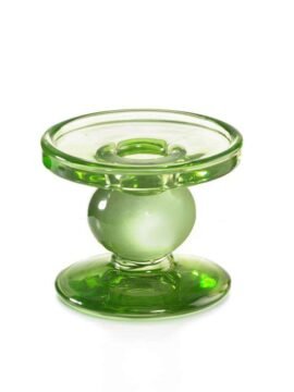 AKAH Geschenkartikel Kerzenhalter grün