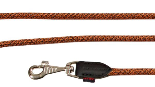 AKAH Umhängeleine Dog Rope Stahlblau-Orange – Bild 2