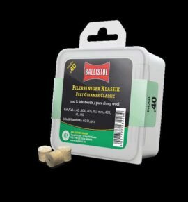 Ballistol Filzreiniger Klassik, Kal. .40, 60 Stück, deutsch/englisch