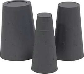 SET Gummi-Korken 3 Stück für Läufe und Schalldämpfer, 5-9x20mm, 8-12x20mm, 10,5-14,5x20mm
