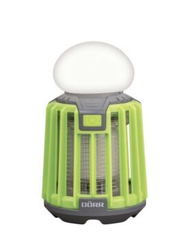 Dörr Lampe LED Campinglampe neongrün
