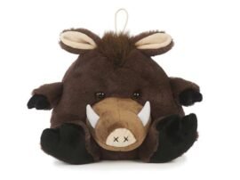 Euro Souvenirs 33001 Plüsch Wildschwein 27x25x21cm, mit Hänger
