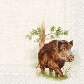 Fritzmann 20 Servietten Wild Boar