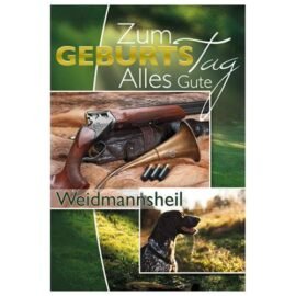 Fritzmann Glückwunschkarte Geb.Karte Jagd