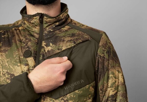 Jacke Härkila Heizjacke Camo AXIS – Bild 6
