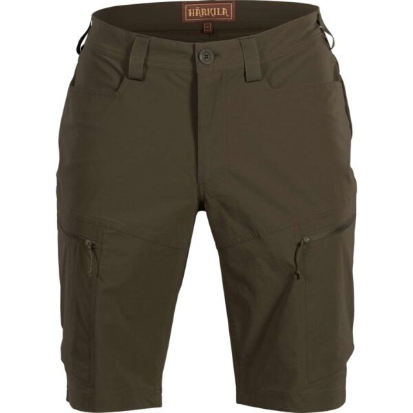 Härkila Hemd Trail Shorts Willow green – Bild 3