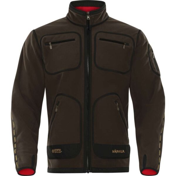 Härkila Kamko Fleecejacke Brown/Red