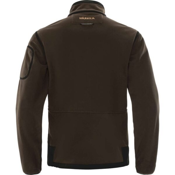 Härkila Kamko Fleecejacke Brown/Red – Bild 2