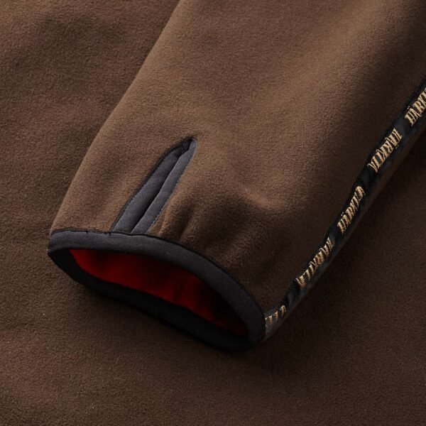 Härkila Kamko Fleecejacke Brown/Red – Bild 9