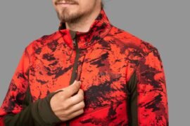 Härkila Wildboar Pro Camo Fleecejacke