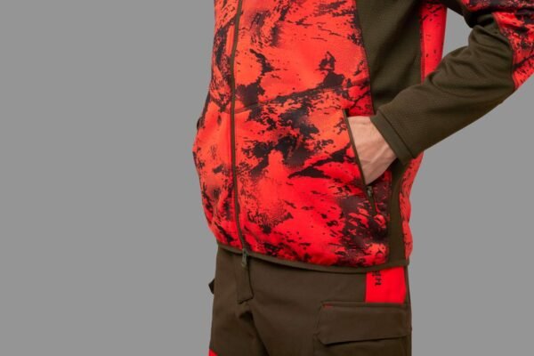 Härkila Wildboar Pro Camo Fleecejacke – Bild 2