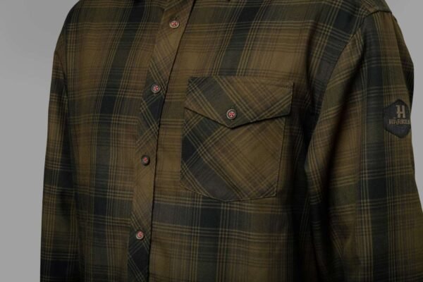 Härkila Driven Hunt Hemd Olive green – Bild 2