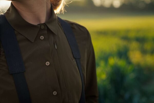 Härkila Trail Bluse Willow green – Bild 6