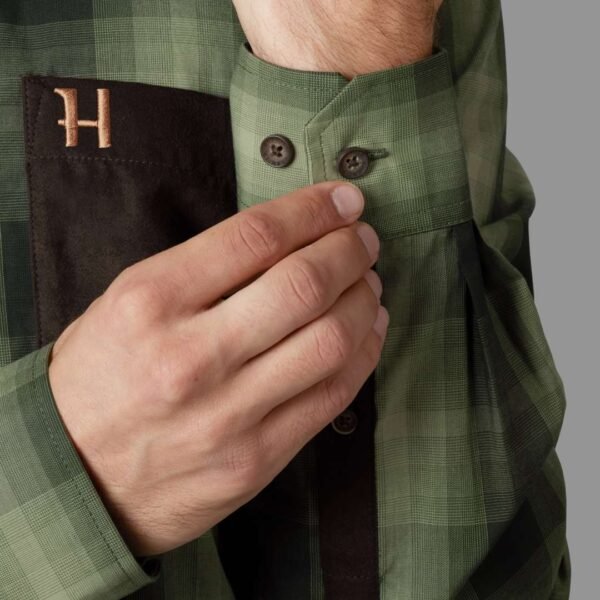 Härkila Akkan Hemd Duffel green – Bild 3