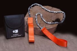 Nordic Pocket Saw Orange