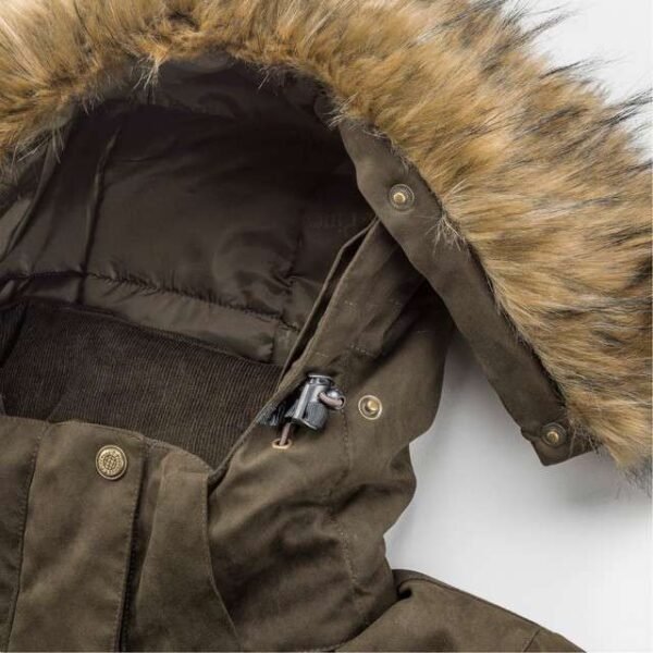 Pinewood Jacke Abisko Suede braun2.0 – Bild 4