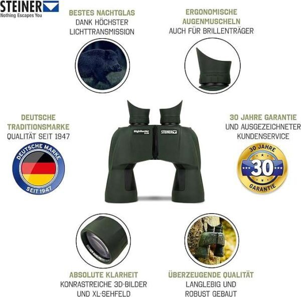Steiner Fernglas 8x56 Nighthunter – Bild 2